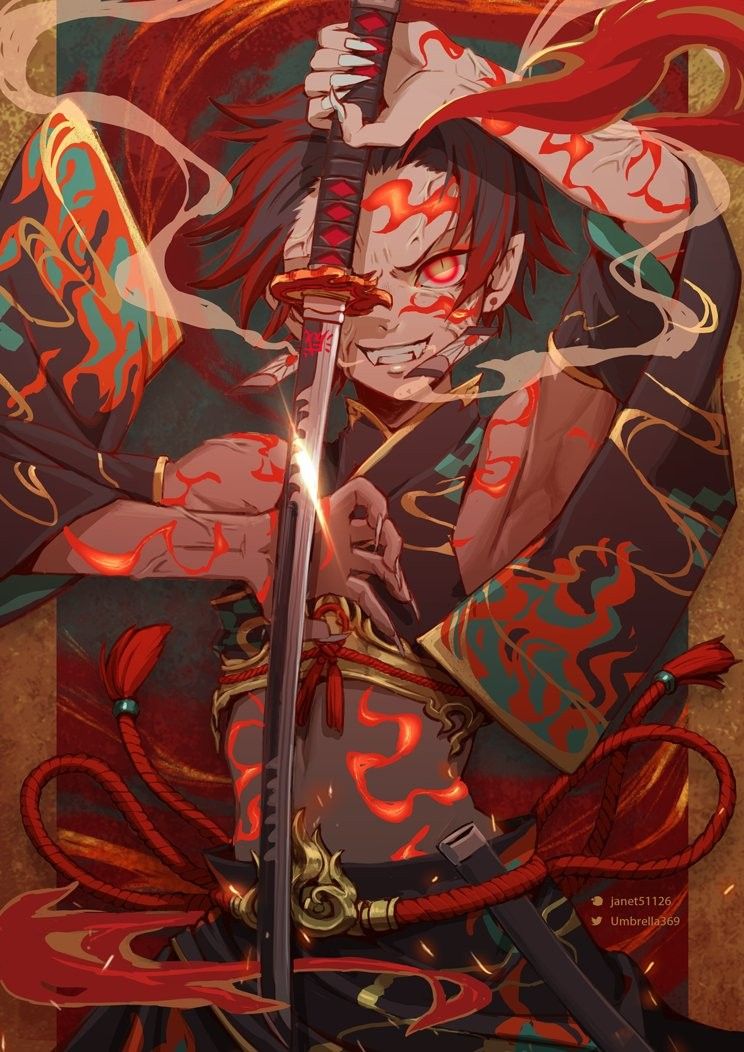 Клинок, рассекающий демонов Kimetsu no Yaiba арты, лучшая подборка (3)