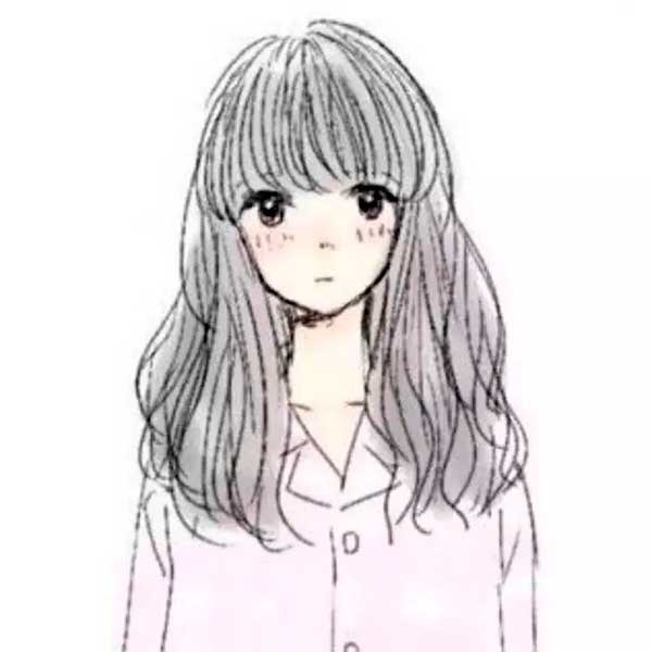 Красивые рисунки аниме девочек для практики 20