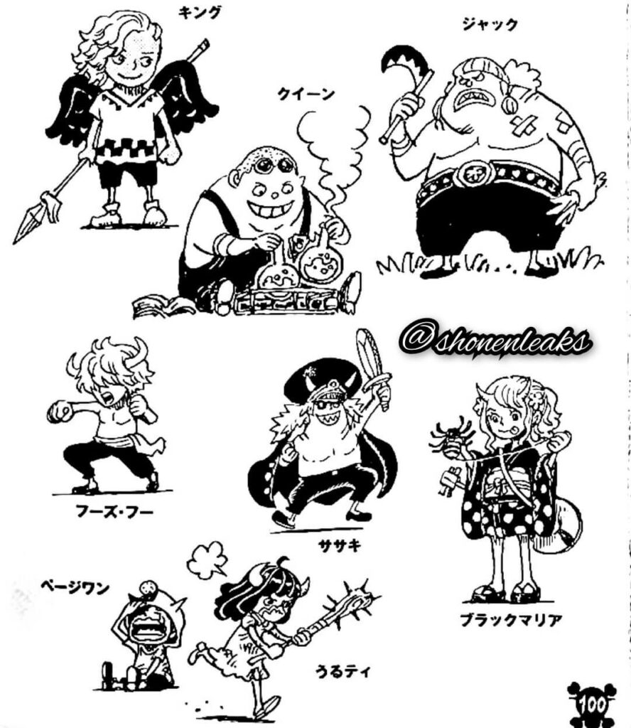 One Piece показывает, что Пираты Звери были детьми