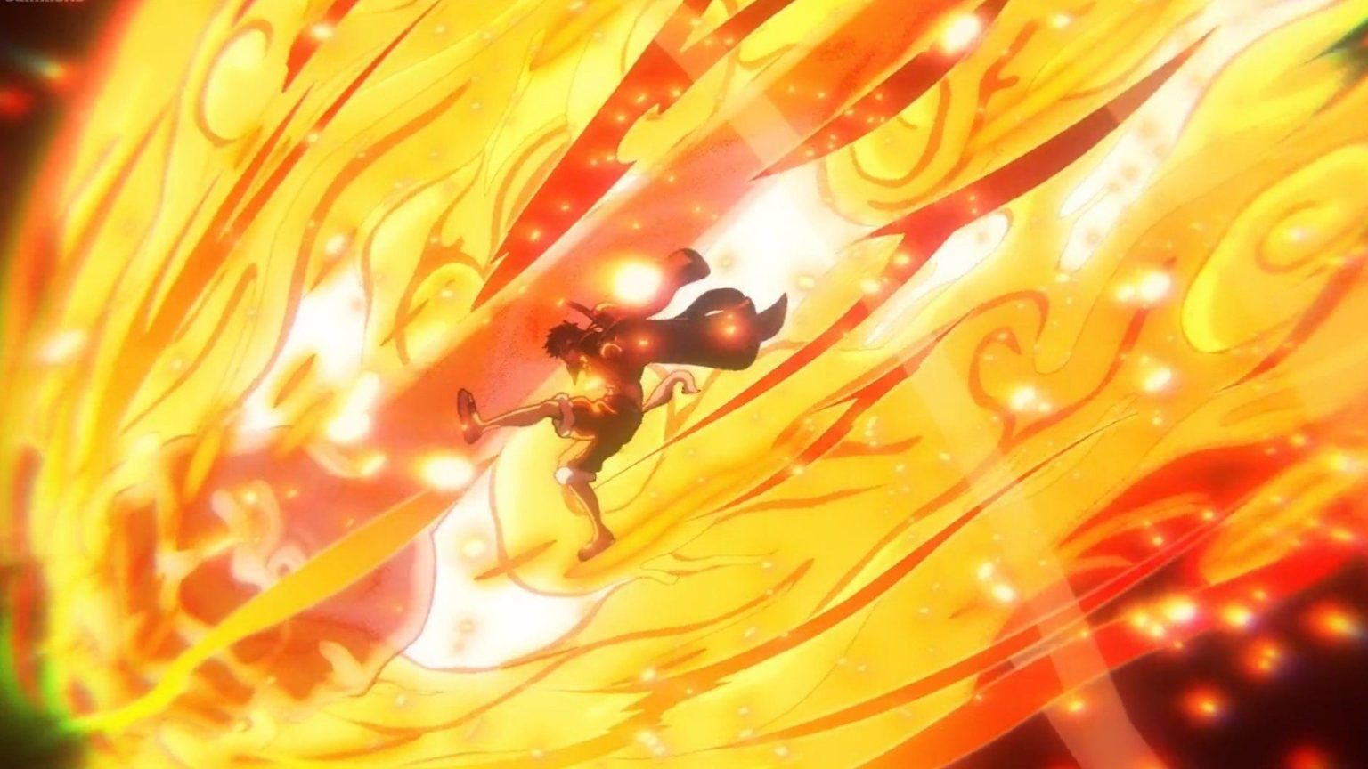 One Piece в огне