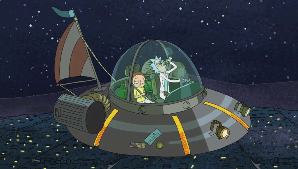 Рик и Морти Сезон 6 показывает первый взгляд на новый корабль Рика