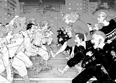 Картинки Шиничиро аниме Токийские мстители, арты (17)