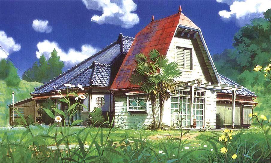 Дом Хаяо Миядзаки арт 19