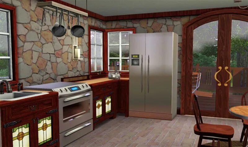 Кухня в стиле аниме 19