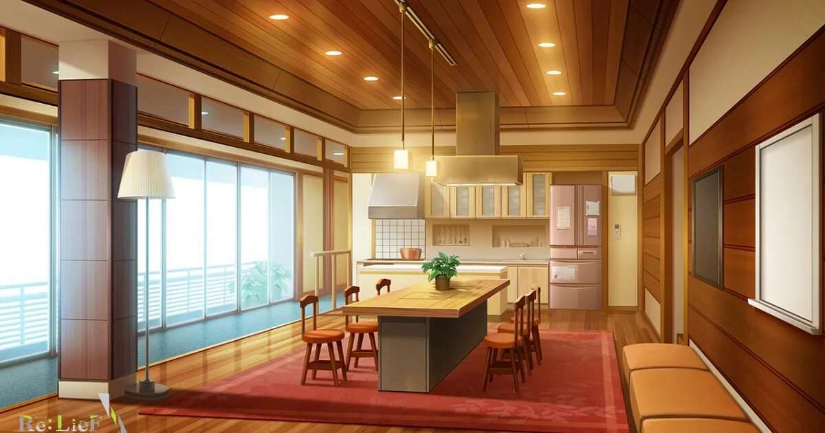 Кухня в стиле аниме 20