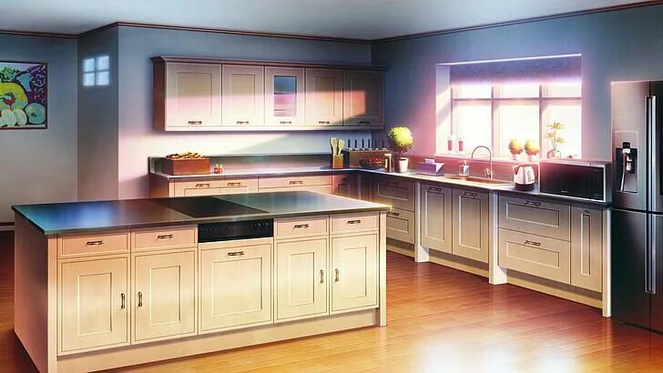 Кухня в стиле аниме 22