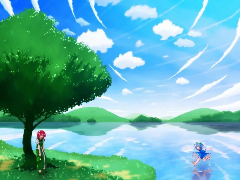 Озеро аниме 11
