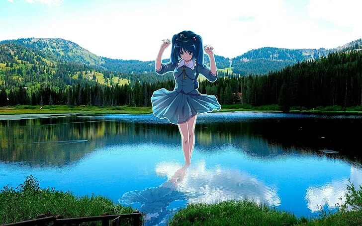 Озеро аниме 3