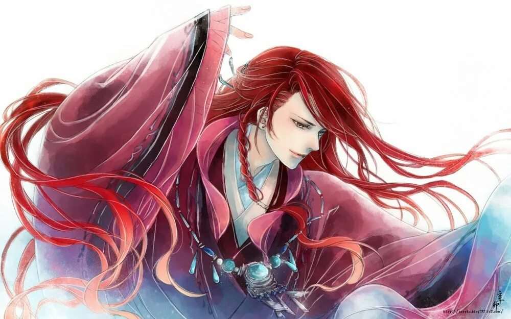 Персонажи с длинными рыжими волосами 10