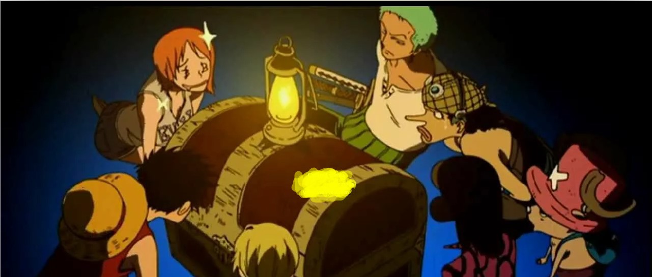 Луффи и сокровище One Piece 2