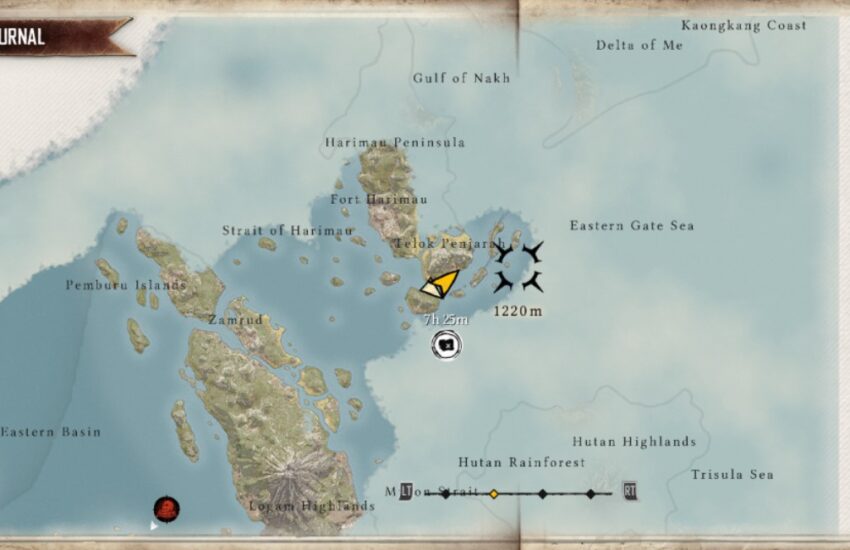 Телок Пенджара и Сент Анн — два пиратских убежища, которые вы регулярно посещаете в «Черепе и костях»